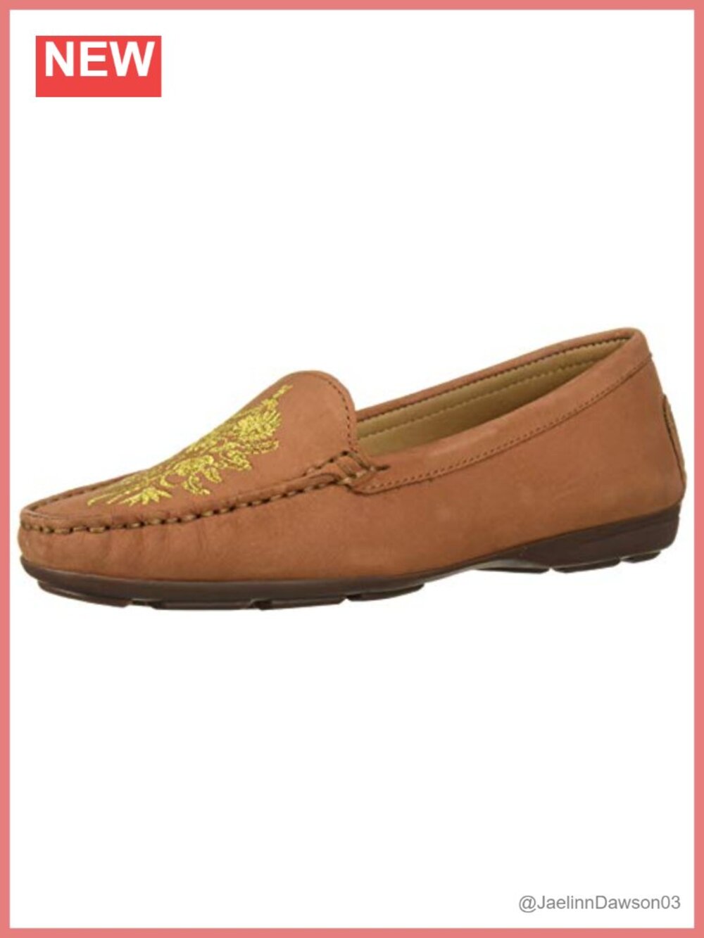 Genuine Leather Women's Loafer Flat Slip-On Handcrafted in Brazil Comfort Padded